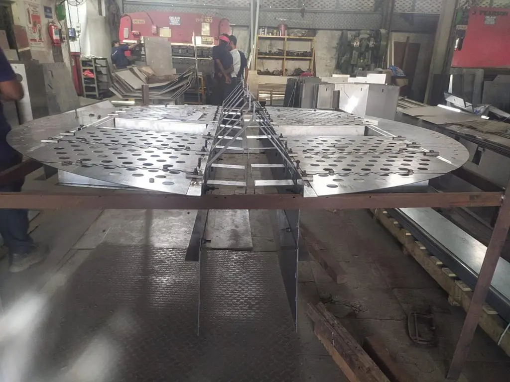 Tower tray manufactured by PunchTech